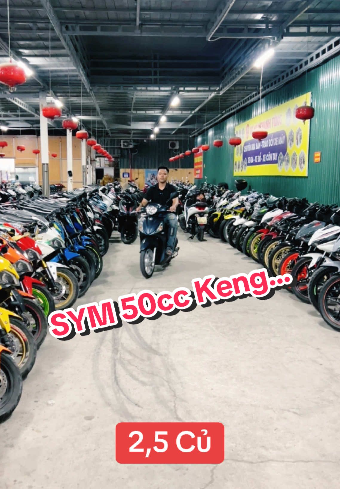 SYM SHARK 50cc 2024…. *Địa CHỈ : Số nhà 26 Ngõ 123 Đường Nguyễn Văn Giáp - Nam Từ Liêm - Hà Nội (cách bến xe Mỹ Đình 1,5km) #x#xemaycuhanoim#muabanxemaycutragopc#cuahangxeuytinhanoi#muabanxemaycu#muabanxemaycutragopx#xemaytragop0đ#x#xemaycux#xht#topehot2025#SYM #50cc #shark 