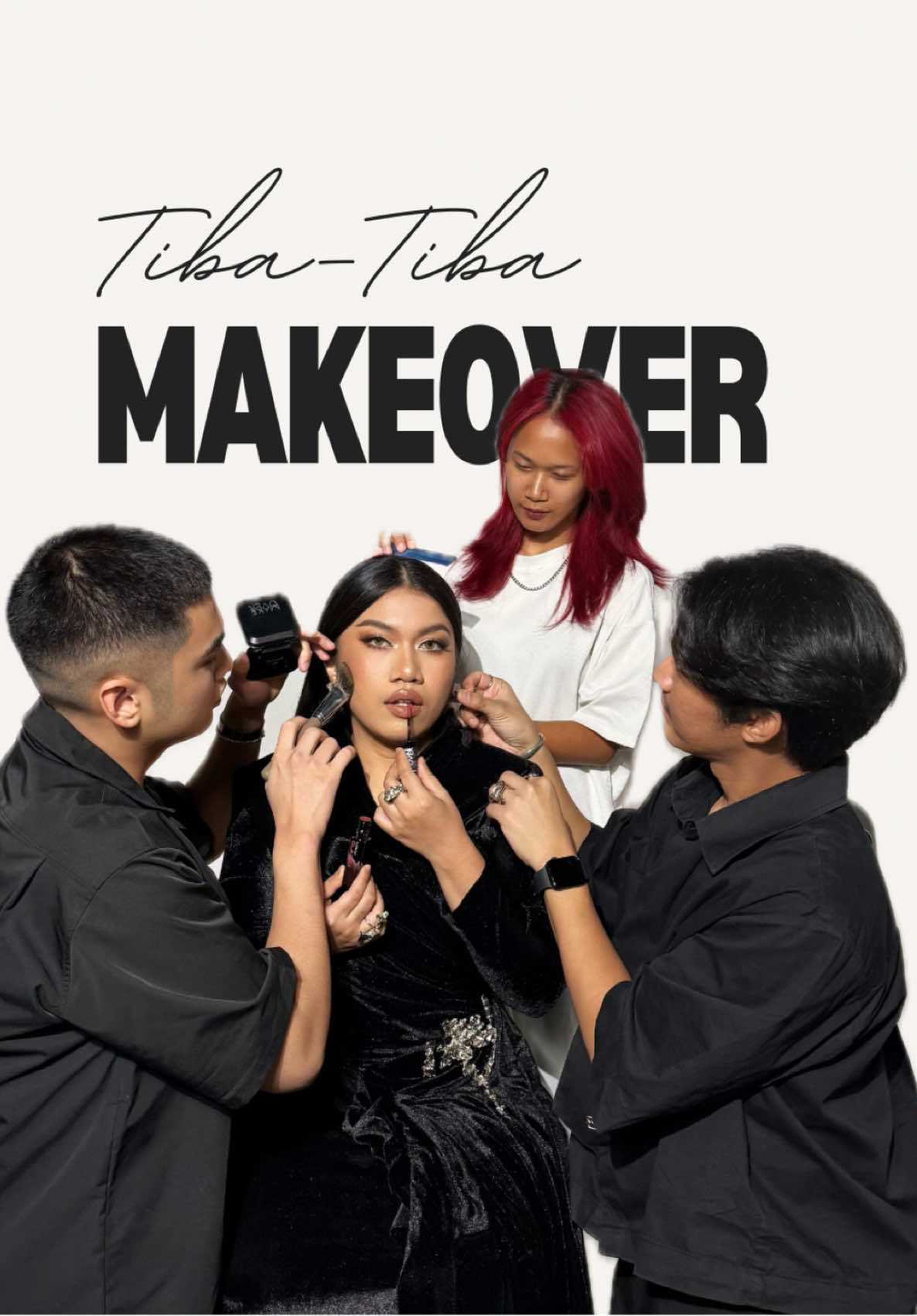 Emang yang se tiba-tiba itu memang lebih asik . Kayak kita yang tiba-tiba main makeup makeup aj bareng @tutorialhidub untuk mengobati trauma nya dari riasan elsa frozen …. Thank you @makeoverid yang juga udah tiba-tiba support & @andrepanaga yang tiba-tiba siapin baju kek mau ke gala premiere  🖤 Makeup by yours truly Asst @audrey_syelvera Hairdo @kim_mefta Stylist @andrepanaga Team support @tryo.92 -XoXo- . . .. #makeuptransformation #makeoverid #makeuptutorial #makeupartistjakarta 