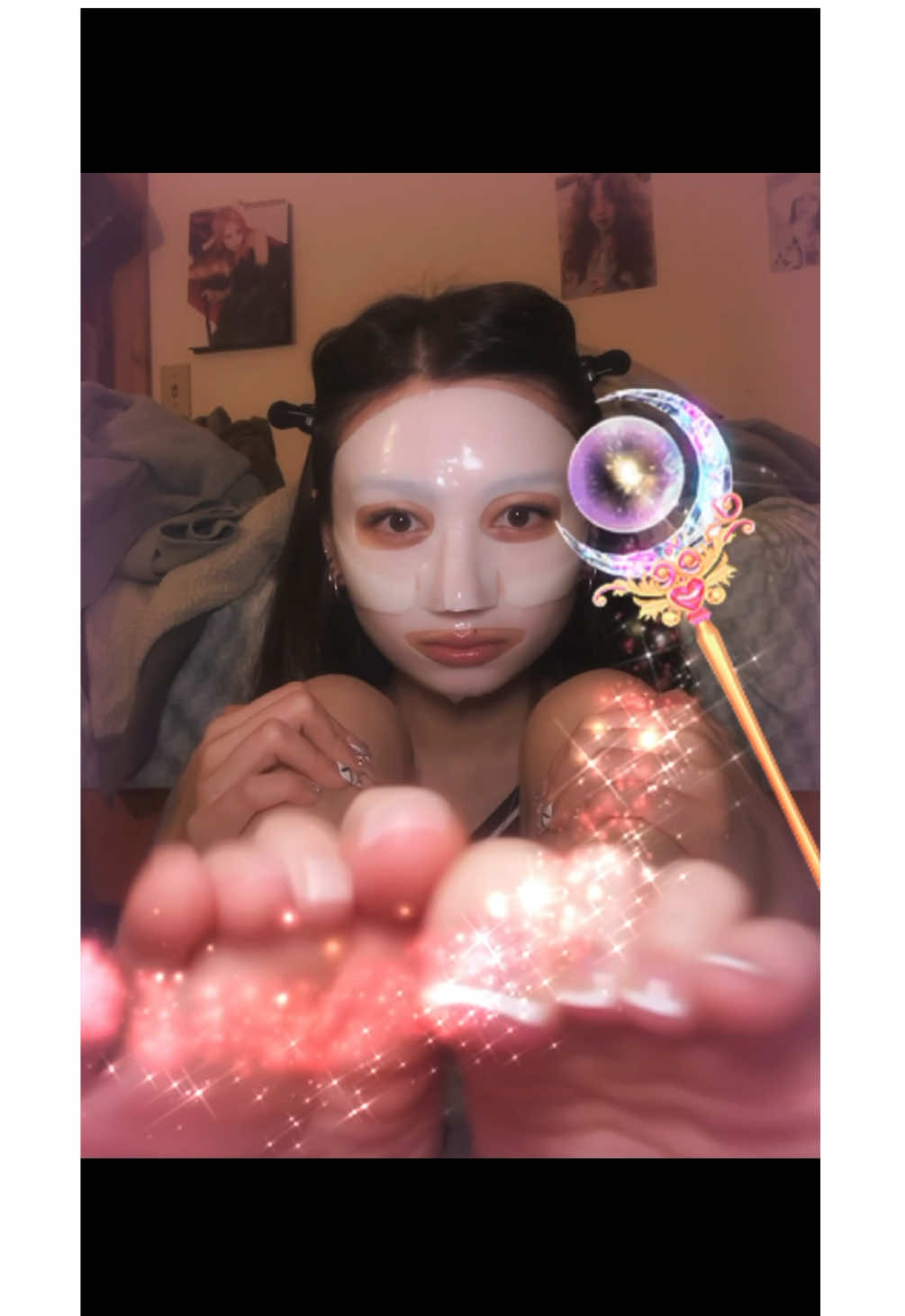 Took way too long to upload this smh my head😓 @VT Cosmetics US @VTcosmetics_official @KSECRET GLOBAL @Biodance Store US #skincare #skincareroutine #asmr #pedicure #feetmaxxing TikTok, I have pants and I’m 20 years old please don’t ban me…