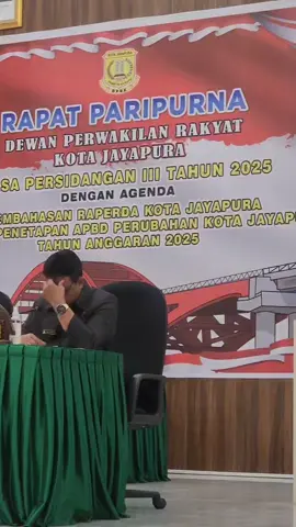 Penutupan Rapat Paripurna DPR Kota Jayapura Masa Persidangan III Tahun 2025 dengan Agenda Pembahasan RAPERDA tentang Penetapan APBD Perubahan Kota Jayapura T.A. 2025 #fraksipks  #komisib  #dprkotajayapura 