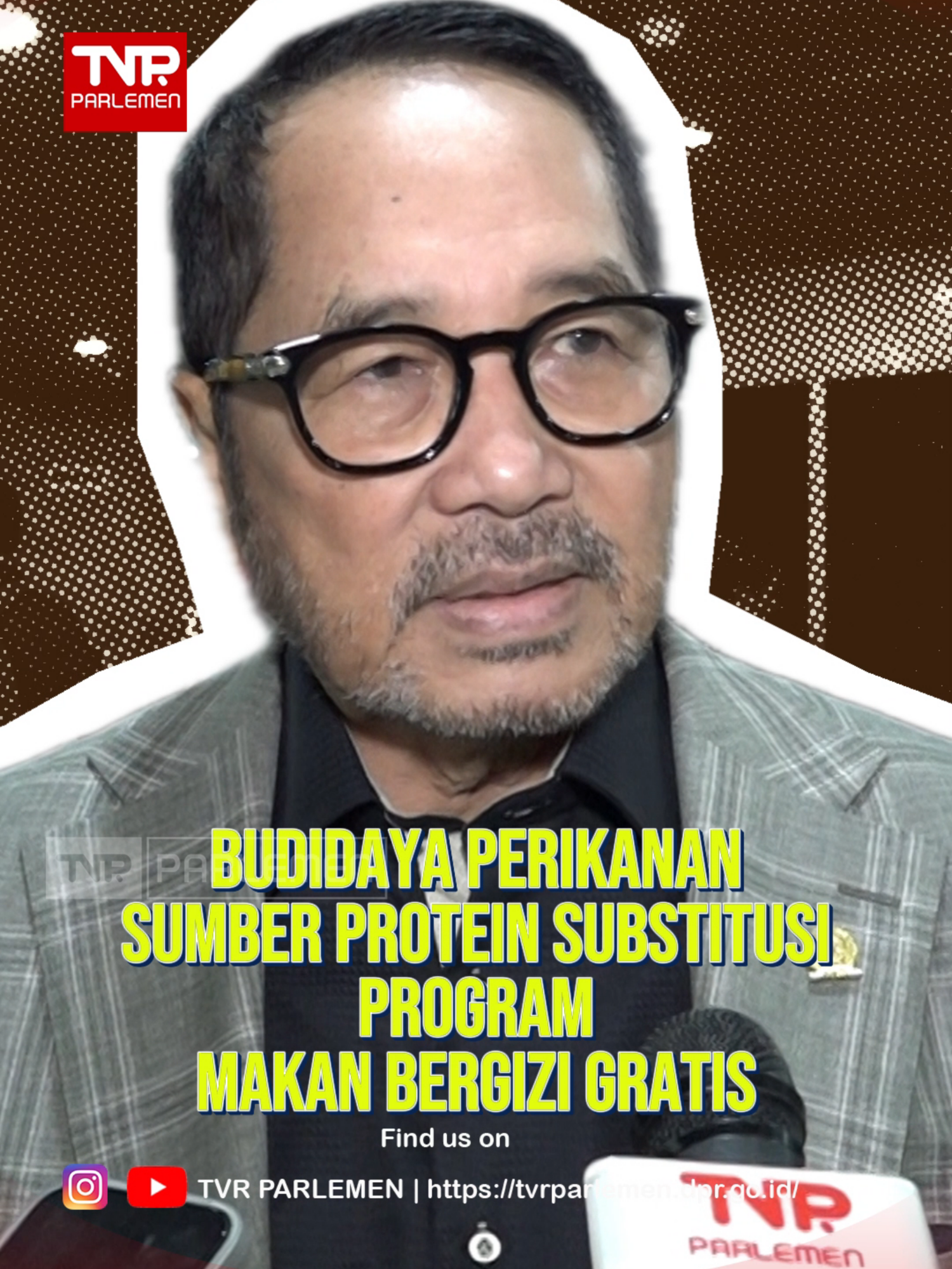 Program Makan Bergizi Gratis dapat didukung dengan optimalisasi budidaya perikanan. Hasil budidaya perikanan ini dapat menjadi alternatif pilihan sumber protein bagi masyarakat atau daerah yang kesulitan untuk mendapatkan daging. #makanbergizigratis #komisi4 #komisi4dprri #perikanan #dpr #dprri