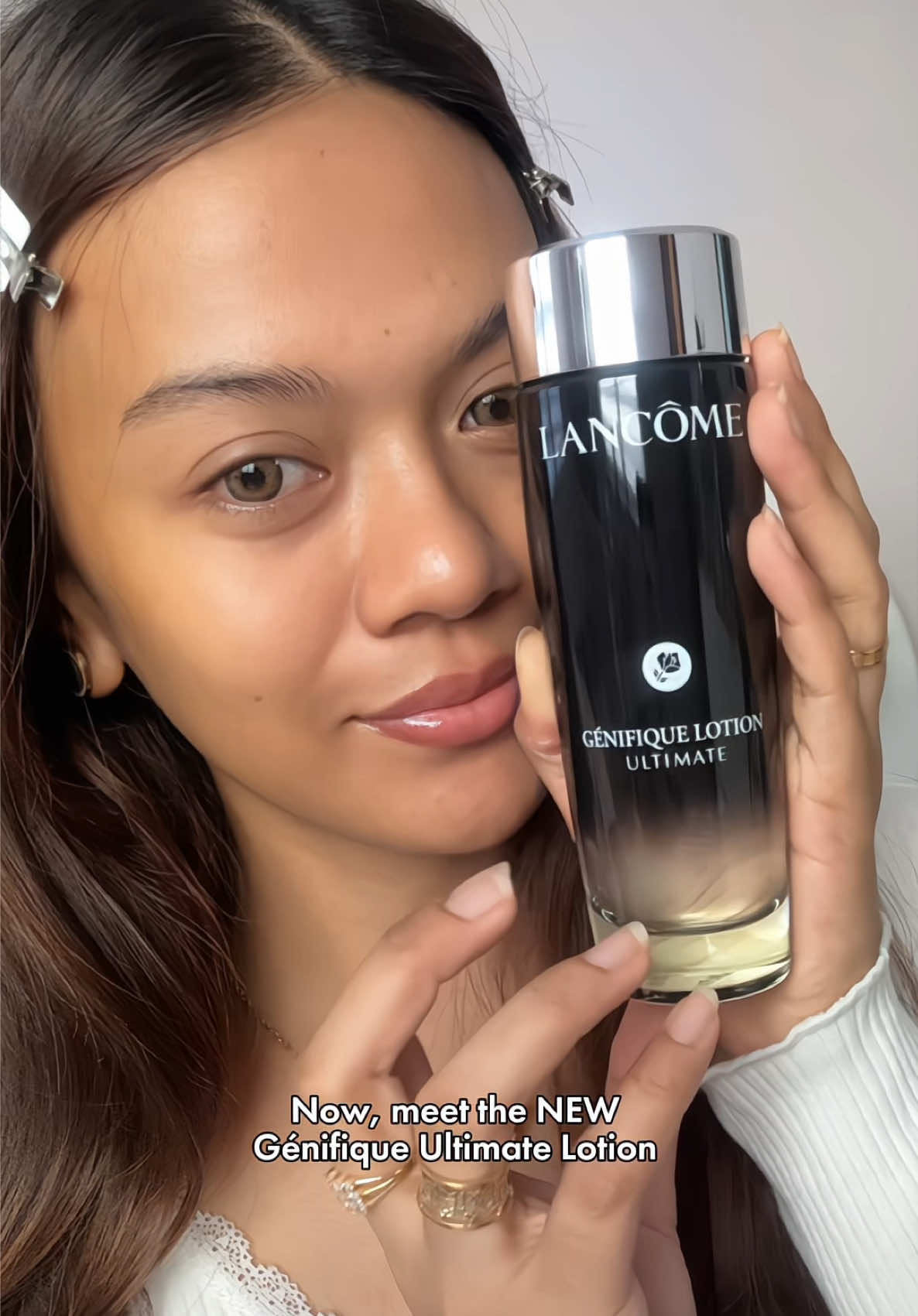 Level up your skin routine 💧✨ Lotion + Serum = ultimate repair duo! Ready for instant filter effect glow?  @Lancome MY  #genifique #lancomemy #lancomeskincare #lancomeskinscienceclub