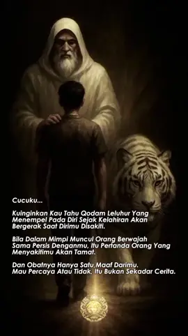 Manusia yang di jaga leluhur nya, Tidak akan mengerti jika diam-diam musuh yang menyakiti akan tumbang dengan sendirinya. #pendamping #leluhur #khodam #fyp #video 