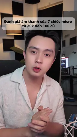 Bạn thấy mic nào hay nhất #micro #sosanh #review #audiogear 