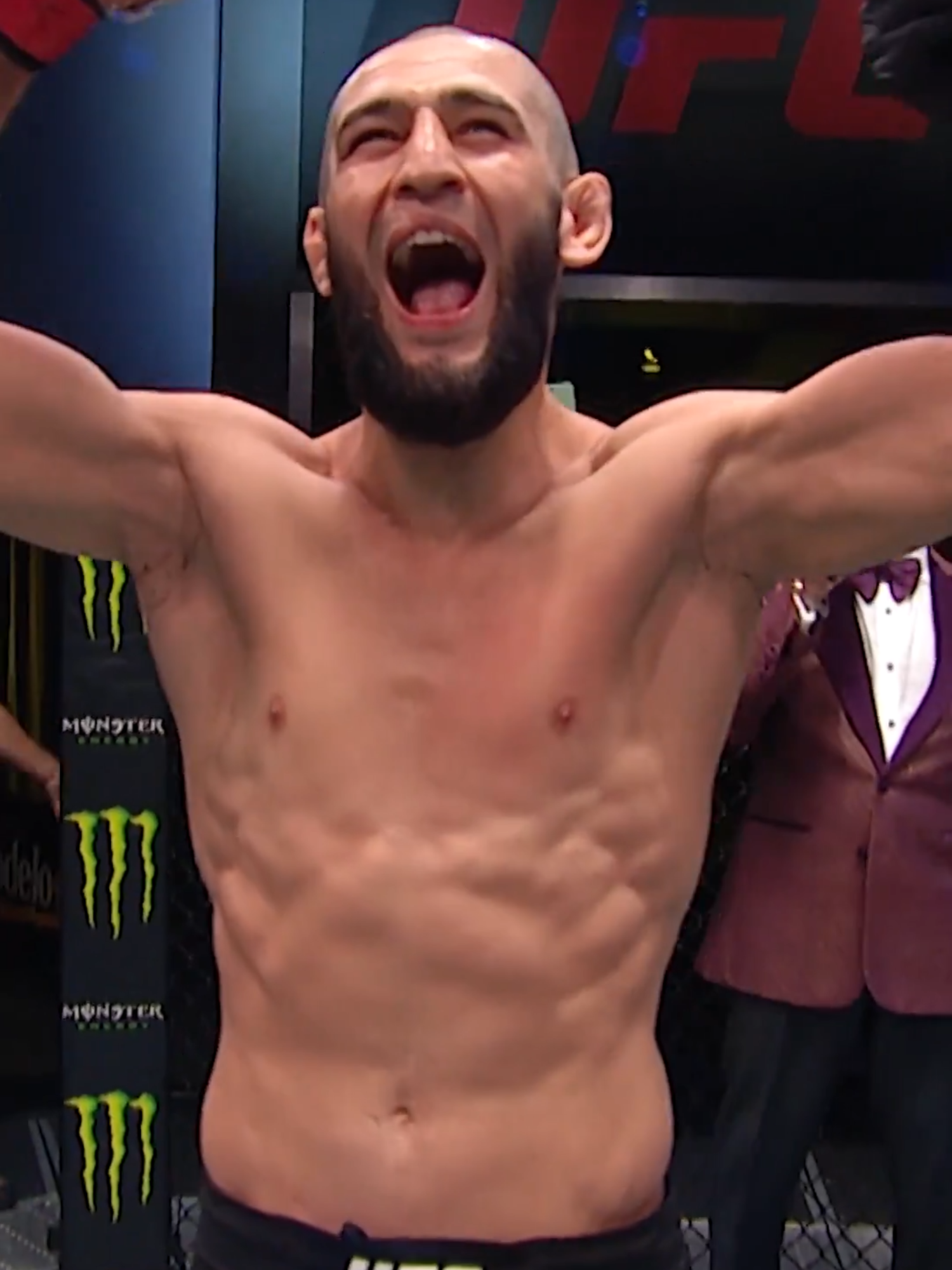 17 SECONDS IS ALL IT TOOK! 🐺 🔥 #OTD in 2020, Khamzat Chimaev took his record to a perfect 9-0 with this knockout! 😮‍💨 #UFC #MMA #KhamzatChimaev