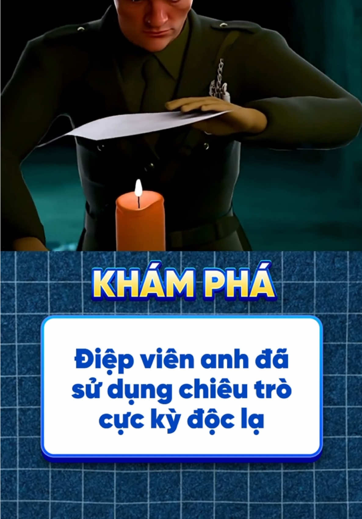 Điệp viên Anh đã sử dụng chiêu trò độc lạ #khamphathegioi #kienthuc #fyp #viral 