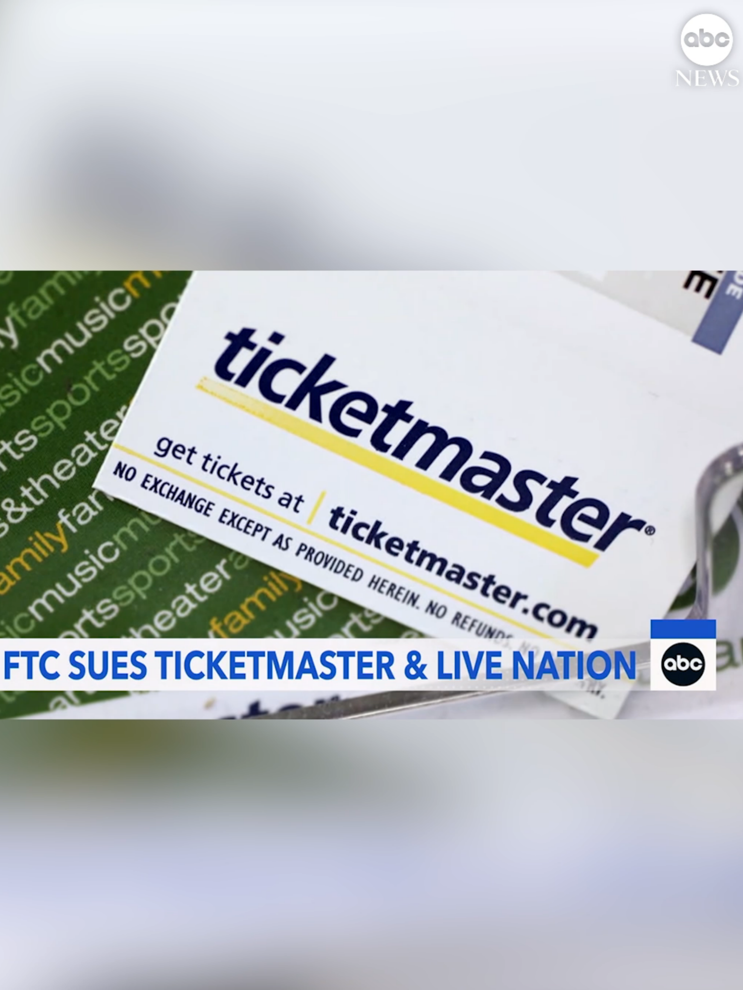 The Federal Trade Commission and a bipartisan group of state attorneys general have sued Ticketmaster and its parent company, saying they are forcing consumers to pay more to see live events through a variety of illegal tactics. ABC News’ Aaron Katersky reports. #news #ticketmaster