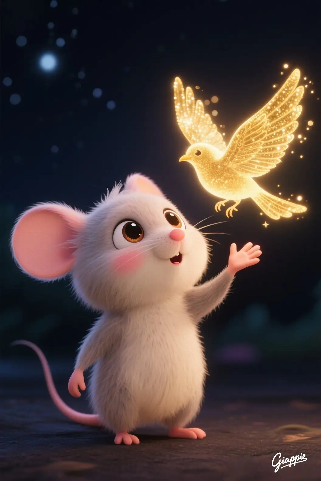 #12congiap #hinhnen #cute #pixarstyle #magical 