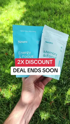 Focus Power Duo by Neuro Gum with Energy & Focus and Memory & Focus #neurogum #peppermint #TikTokShopCreatorPicks 
