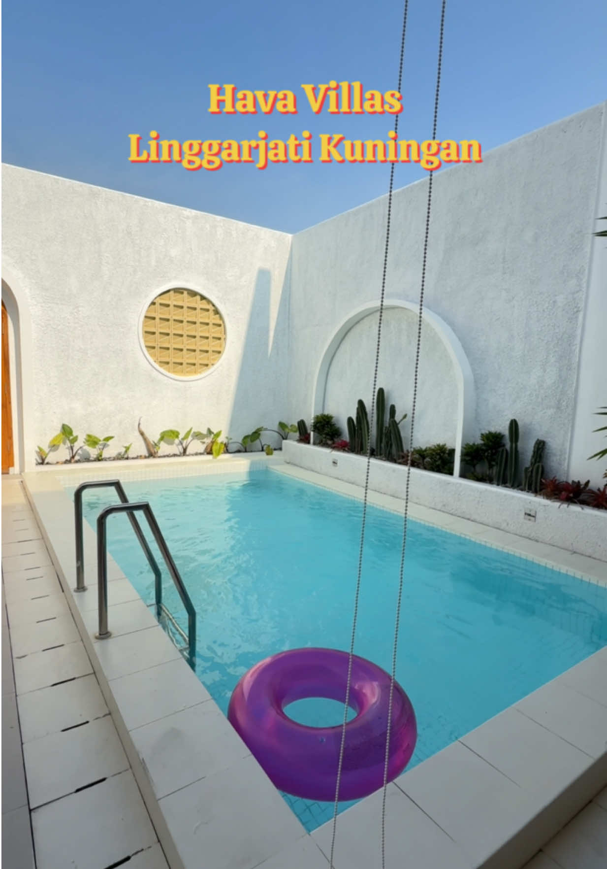 POV: You just found a hidden villa with mountain views and your own private pool  #havavillas #havavillaskuningan #villakuningan #havavillakuningan #villalinggarjati 