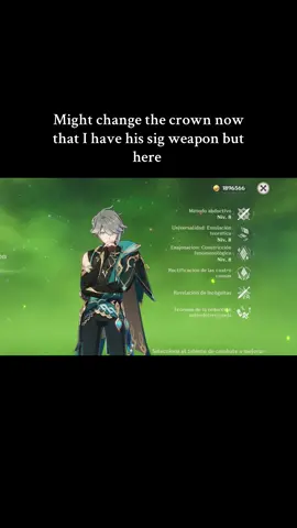 @Tea Depends on what weapon you have on him but mostly CR/CD > EM > ATK | #alhaitham #genshin #GenshinImpact #build #idk 