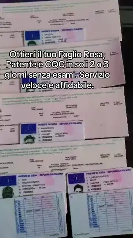 Ottieni la patente 🪪. Non rischiare di guidare senza patente o con una patente scaduta: tutti i corsi sono facili da ottenere.