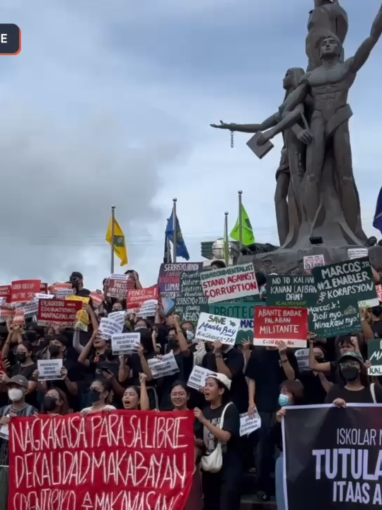 Cavite State University students protest against corruption WATCH: Students from the Cavite State University's main campus stage a protest on Friday, September 19, against corruption and the commercialization of education. Video by Dan Andrie Monsalve #newsph #fyp #rappler