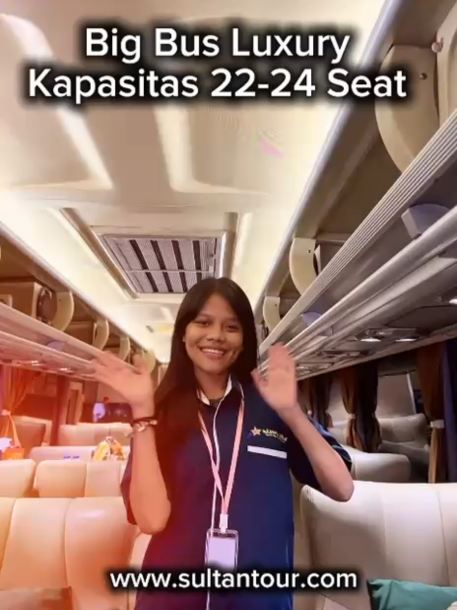 Nikmati perjalanan yang tak terlupakan bersama CV Sultan Tour — penyedia jasa sewa bus mewah yang menghadirkan kemewahan dalam setiap juru. Dari interior eksklusif, fasilitas premium seperti AC berkapasitas tinggi, layar LED, dan kursi kulit empuk, hingga pelayanan profesional yang mengutamakan kenyamanan dan keamanan penumpang. Setiap perjalanan menjadi momen spesial, baik untuk acara pernikahan, gathering keluarga, rombongan wisata, maupun kebutuhan transportasi korporat. CV Sultan Tour membuktikan bahwa 