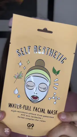 Am încercat masca G9 Skin Water-Full de la @gliskin.ro și chiar mi-a lăsat pielea mult mai hidratată, moale și luminoasă 💧 O mică rutină care mi-a prins super bine 🫶 #skincare #skincareroutine #SelfCare #facemask #gliskin     