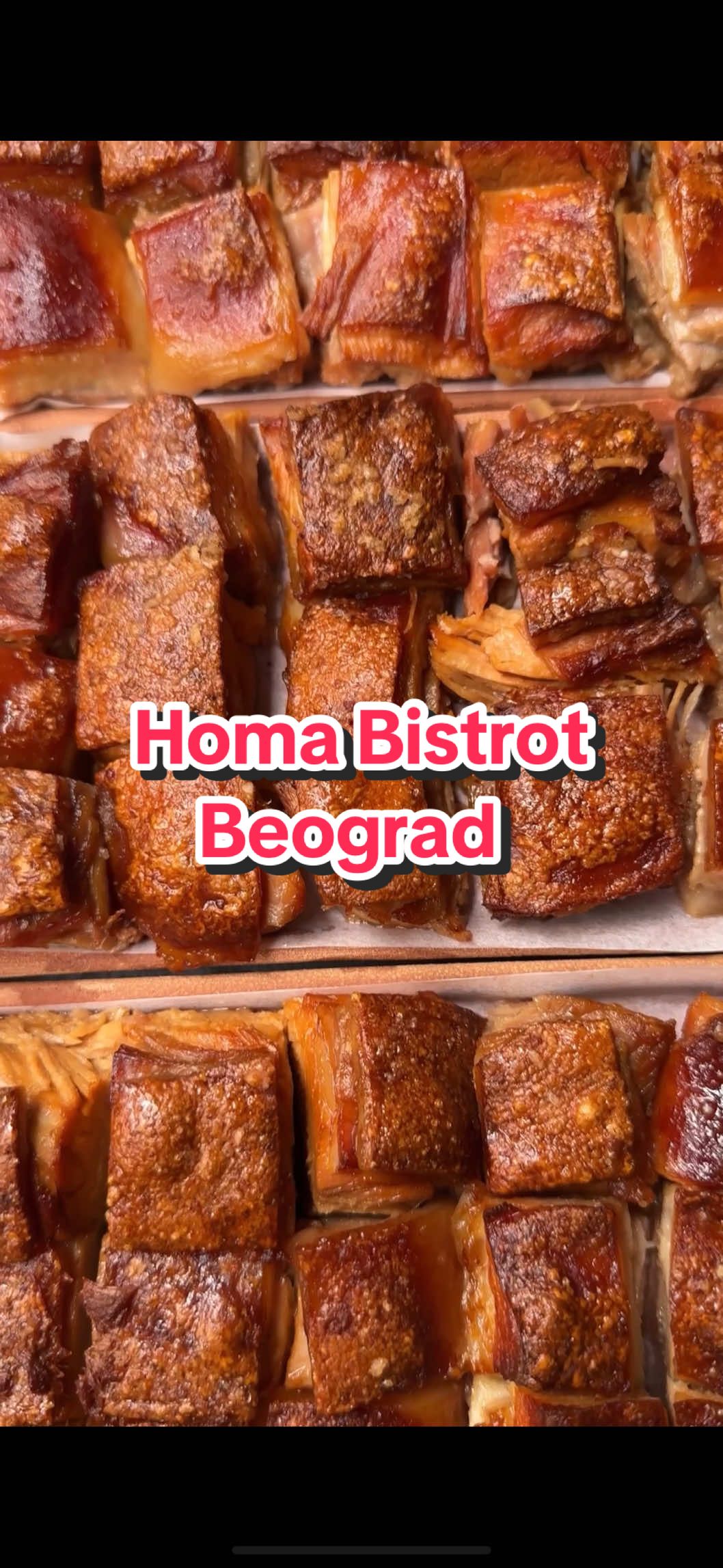 Praseći žu-žu u Homa Bistrot ! 