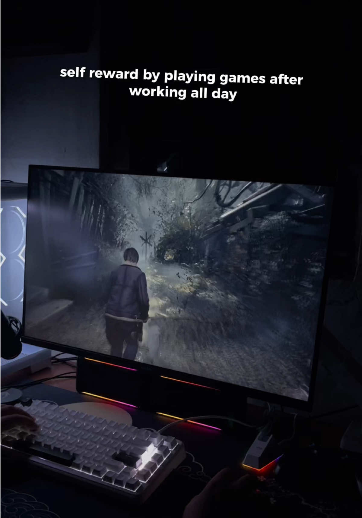 Emang paling bener main RE 4 remake #re4 #residentevil4remake #re4remake #game #foeyoupage 
