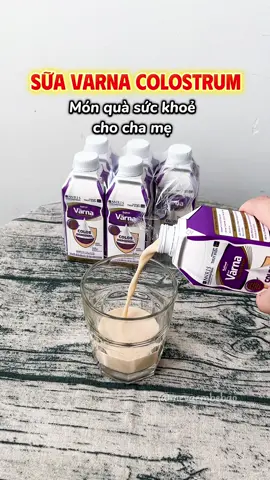 Sữa pha sẵn Varna Colostrum bổ sung sữa non hỗ trợ tăng đề kháng nhanh, món quà sức khoẻ ý nghĩa cho cha mẹ #varna #varnacolostrum #suavarna #nutifoodthuydien #suachonguoigia 