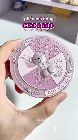 Phấn má hồng xinh xĩuu #phanmahong #gecomo #skincare #xh #thinhhanh 