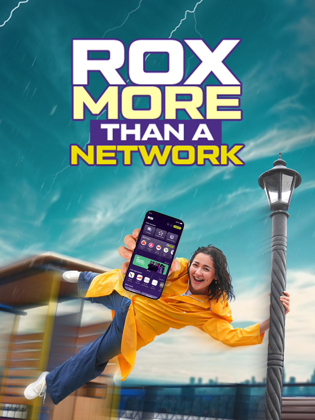Barray Barray shehron mein aisi ROX ki barri barri deals milti rahein gi! Ye sirf network nai, ek poori lit vibe hai! Download the app today! #ROXVibeHai