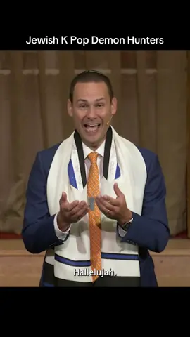 Kippah Demon Hunters 🎤✨K-Seoul meets J-soul.  ✨May our prayers always be golden. ✨ Last Shabbat, we sang Adon Olam (and Psalm 150) to the tune of “Golden” - from Demon Hunters.  Sometimes the most ancient words find new life in the most unexpected melodies (this time all the way from Seoul!) — and that’s the beauty of Jewish music: timeless, adaptable, alive.  Wishing you a Shabbat Shalom!  #jewish #Golden #DemonHunters #cover #kpopDemonHunters          