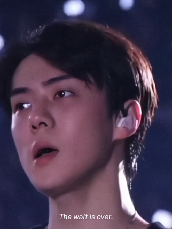 welcome home, sehunnie 🥺🤍 #sehun #sehunexo #exo #welcomeback 