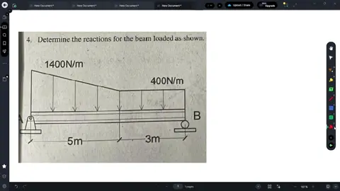 Equilibrium of Force System DISCLAIMER: I am only a student, just sharing my knowledge. Note: Fv = R  comment your questions in the comment section #fyp #engineering #staticsofrigidbodies #civilengineering #physics 