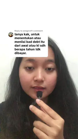 Replying to @astagina9 secara garis besar makanya penting adanya usia piutang masing2 klien buat jadi penentu kita, hope it helps🌻