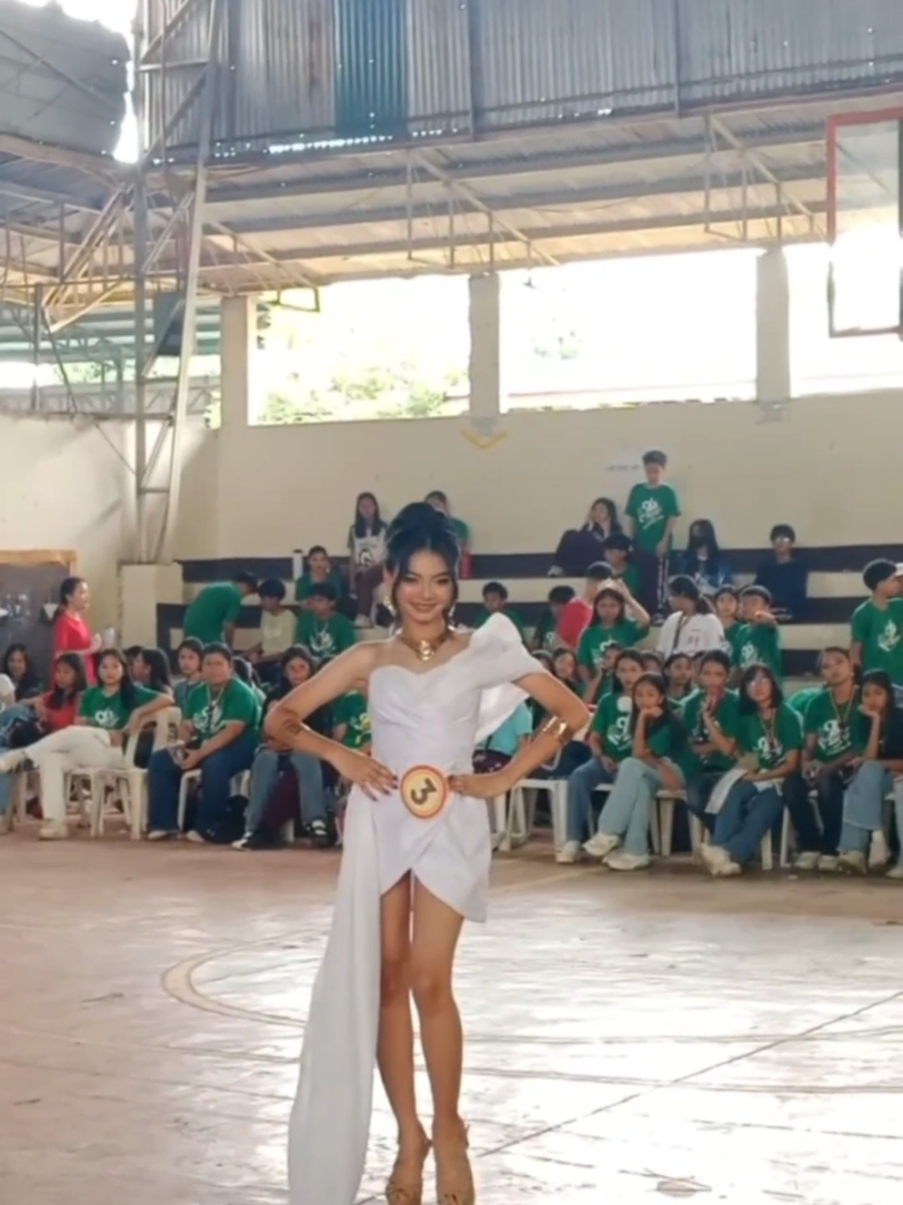 soafer latinaaaaa👑 @itzmekylla13  MS. INTRAMURALS 2025 #intrams #pageantwalk #CapCut 