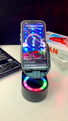 Sound meets style! 🎵📱 This smart stand auto-senses your phone, boosts sound, and holds it perfectly. #phonestand #audioboost #audiostand#tiktokmademebuyit#fyp