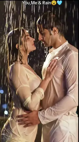 😘 every moment with you  #rain #barish #Love #couple #romance