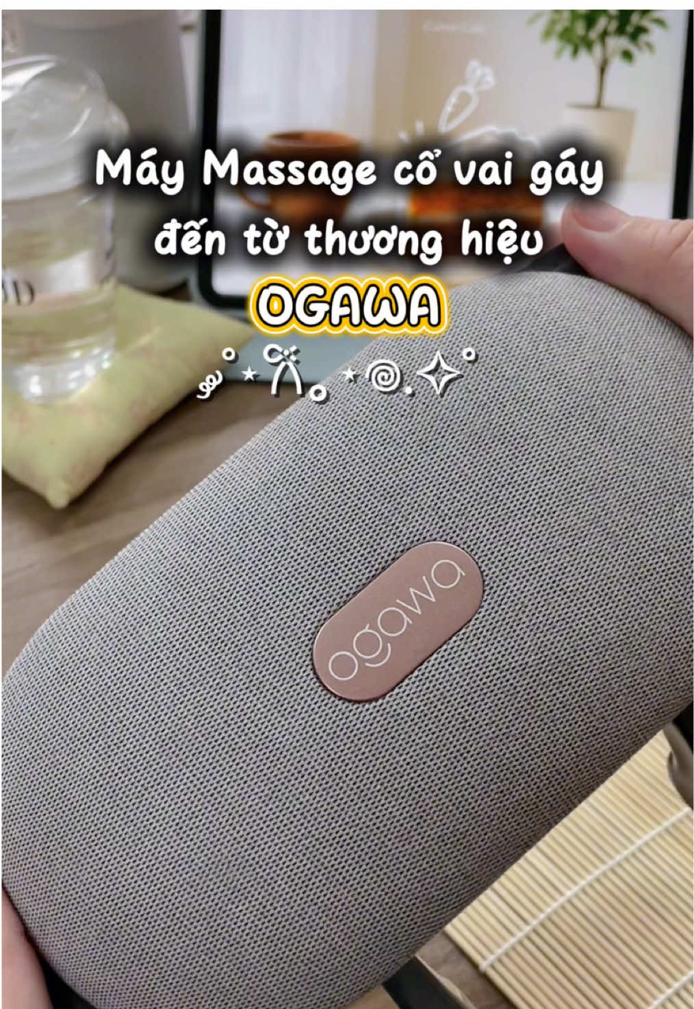 Lương tháng 5 chẹo nhưng vẫn hốt máy massage cổ vai gáy này để phục vụ tư bản @OGAWA Việt Nam #Ogawavietnam #wonderease #maymassage #maymassagecovaigay #fyp 