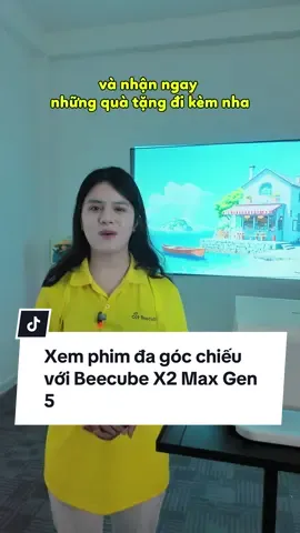Xem phim đa góc chiếu với Beecube X2 Max Gen 5#Beecube #maychieumini #beecubex2maxgen5 