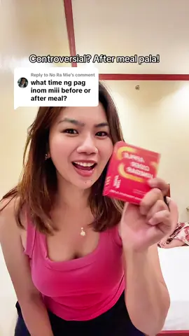 Replying to @No Ra Mie Akala mo before meal? 🤯 Nope, sis! AFTER meal dapat para ma-maximize ang effect. 👌 One capsule lang, goodbye bloated feels 💨 #BestShape #Bestshapeacv #AppleCiderCapsule #AppleCiderVinegar #BloatingNoMore 