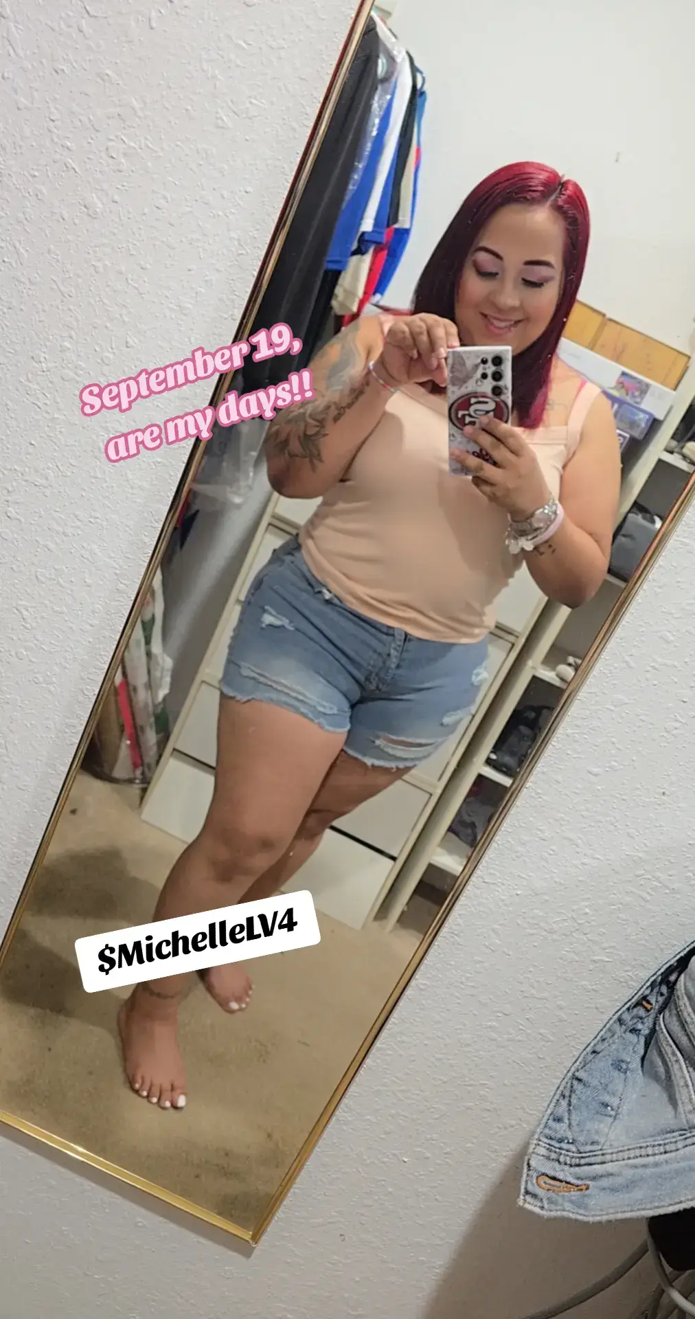 Today is my birthday 🎂🎂 #Birthday Cashapp $MichelleLV4 #Cashapp #September #80sBaby #80s 