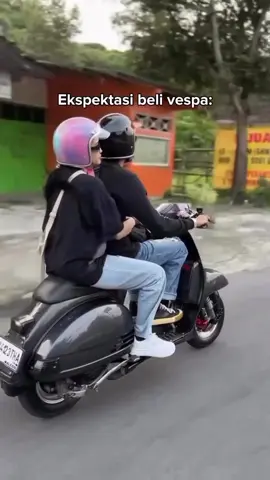 ga sesuai ekspektasi #vespa #foryou 