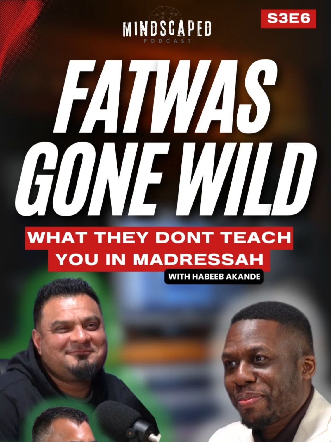 Fatwas Gone Wild – what they never taught you in madressah. Think you know the limits? Think again. In this explosive conversation with Habeeb Akande, we push past the safe zones and dive straight into the fatwas that shake communities, question authority, and force us to confront uncomfortable truths. 🎙️ Launch Date: Saturday, 7PM (South Africa) | 6PM (UK) 📺 Mindscaped Podcast S3E6 — brace yourself, this one isn’t playing safe. 👉 Click the link in our bio & subscribe to our YouTube channel. You’ll want to be there when the truth drops. #MindscapedPodcast #FatwasGoneWild #BreakingTaboos #NoFilter 