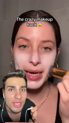 The crazy makeup hack😱(follow for more💖) #makeuphacks #makeuptip #makeupart #makeuptiktok   Cr:@Mireya Rios 