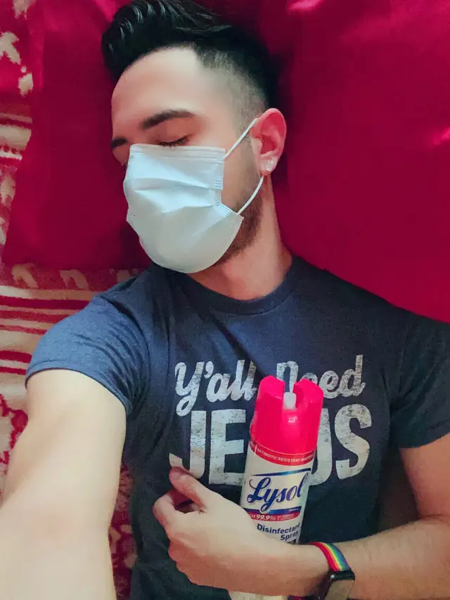 How I sleep at night knowing Covid won’t come for me like it hasn’t already 5 times 😂