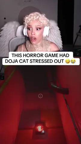 Doja Cat was STRESSED playing this HORROR GAME 😭 #fyp #dojacat #poppyplaytimechapter3 #poppyplaytime #scarygame #spooky #dojacatedit #dojacatlive #fortnite