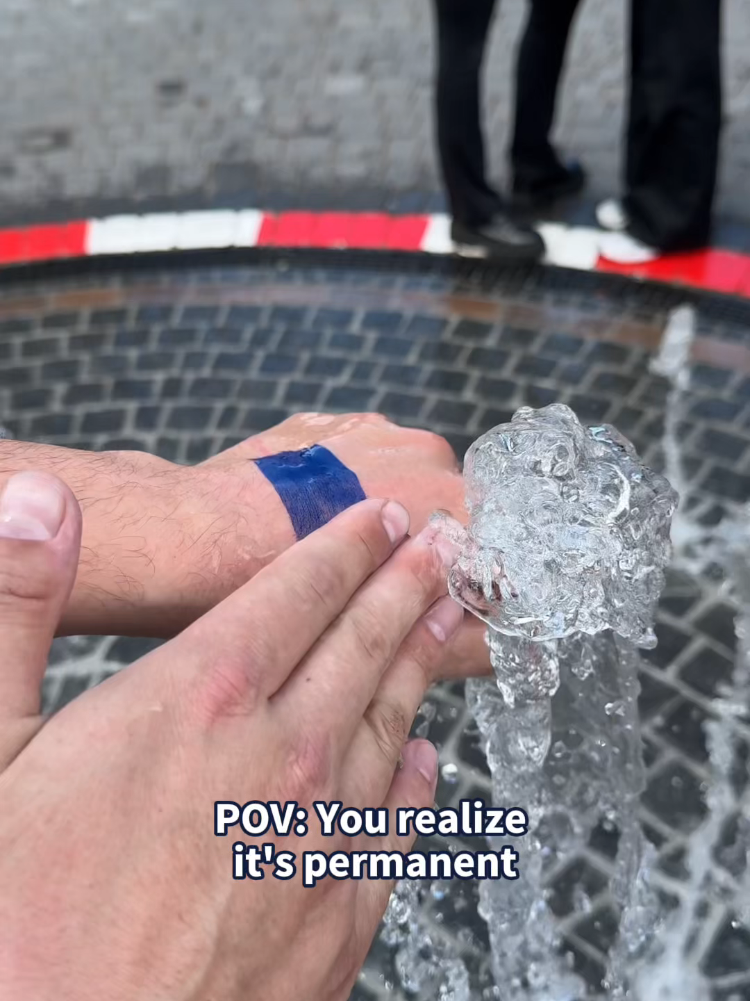 Let's go all in with the Europa-Park colours dress code they said... It  will be fun, they said...🥹🙈 How would you dress up a day at  Europa-Park? 👗 #EuropaPark #ootd #fun #friends #vacation