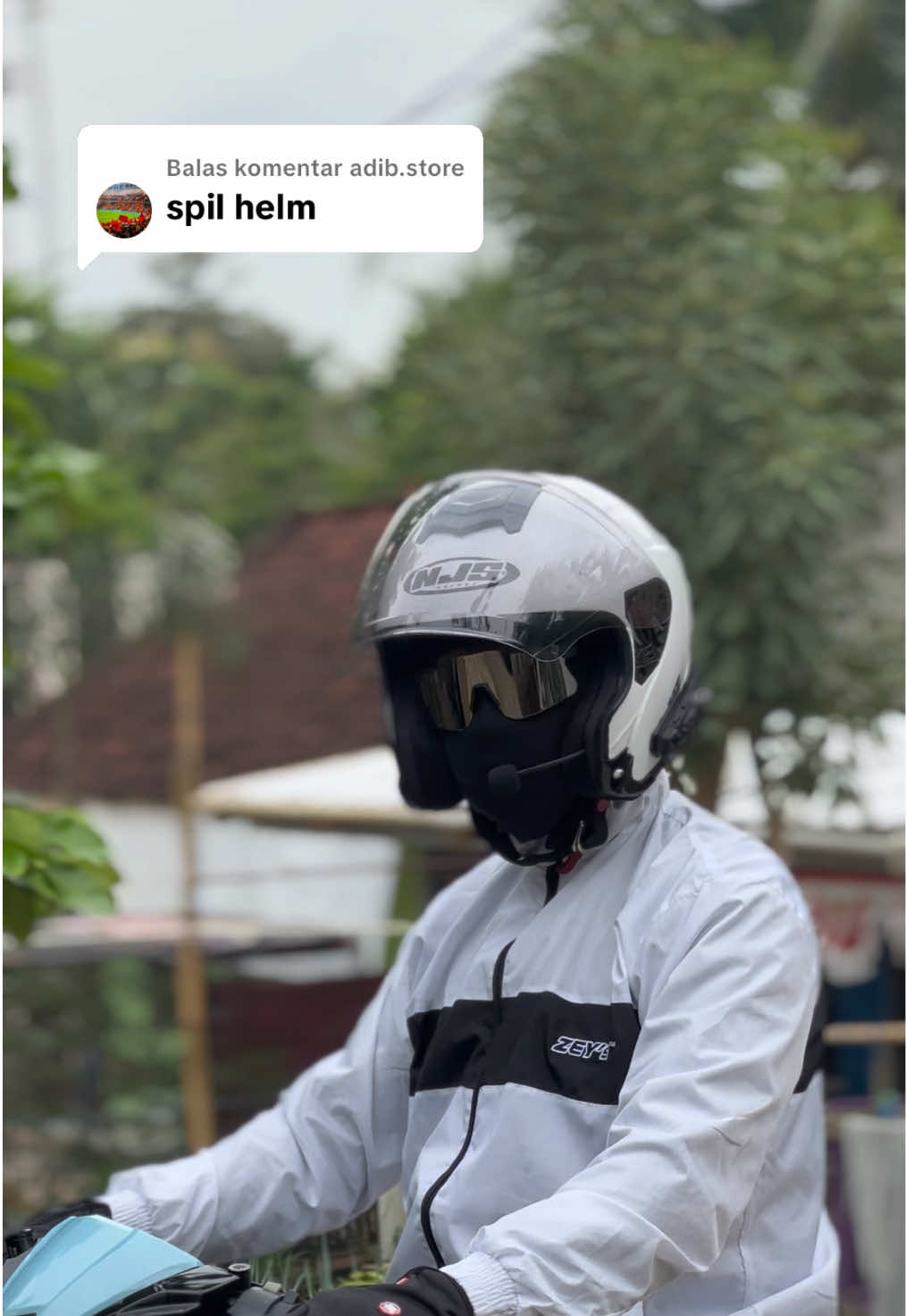 Membalas @adib.store njs kairoz mas🤩#helm #helmnjs #njskairoz 