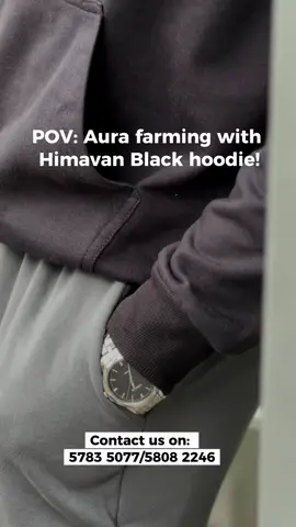 Aura farming. Himavan flex. The Black Hoodie that speaks streetwear. 🔥 Built for everyday comfort. ❗️Price: Rs 650 / unit ❗️Wholesale: Contact us on any of the number below 📞 Order now: 5783 5077 / 5808 2246 / 5971 6015 🏭 Royal Road, Laventure #himavan #streetwear #fypp #hoodie #mauritius 