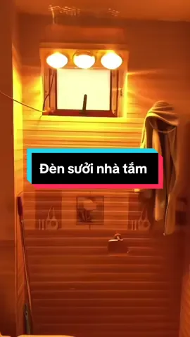 Đèn sưởi nhà tắm 3 bóng chính hãng, bảo hành trong 24 tháng. #GamingOnTikTok #giadinhviet #densuoinhatam #densuoi3bong #xuhuong 