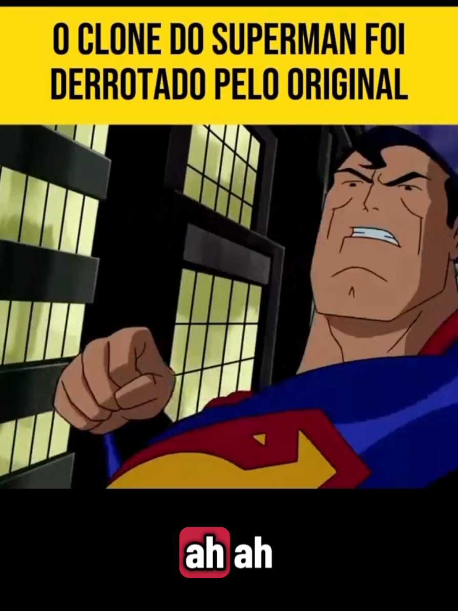 Superman derrota seu clone do mal #ligadajustiça #superman #clone #fyp 