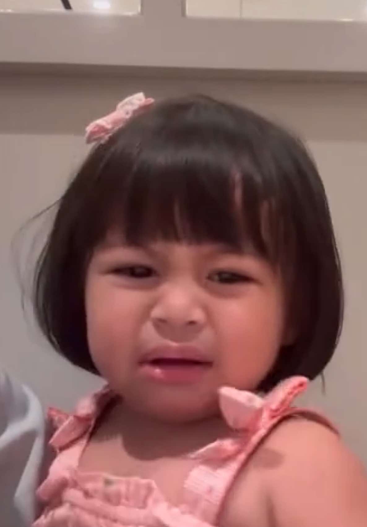 Ibu kost udah mulai sekolah🩷🩷 #lily #princesslily #ranaima #raffinagita1717 #cantik 