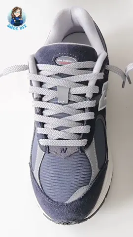 How to Lace New Balance 2002R for a cool, relaxed, loose laced look 😎 #newbalance2002r #howtolacesneakers  #lacingtutorial #shoeDIY #foryourepage 