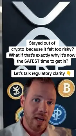 It’s smart to be cautious. For years, crypto was the wild west no rules, no clarity, no protections. But that’s changing… fast. We now have: ✅ Clear regulations emerging worldwide ✅ XRP ruled NOT a security in the U.S. ✅ Bitcoin ETFs approved by the SEC ✅  Institutional adoption by BlackRock, Fidelity, and more This isn’t 2017 anymore. Regulatory clarity is turning crypto from a casino into a credible asset class one that’s built for the long term. You’re not “late.” You’re right on time entering as the rules become clear, the scams get weeded out, and the real builders take over. Still have questions? That’s what I’m here for. 💬 Comment “SAFE” and I’ll send you my free guide to navigating crypto in a post-regulation world. No more guesswork. Just clarity. #CryptoClarity #CryptoSafety #XRP #BitcoinETF #InvestSmart 