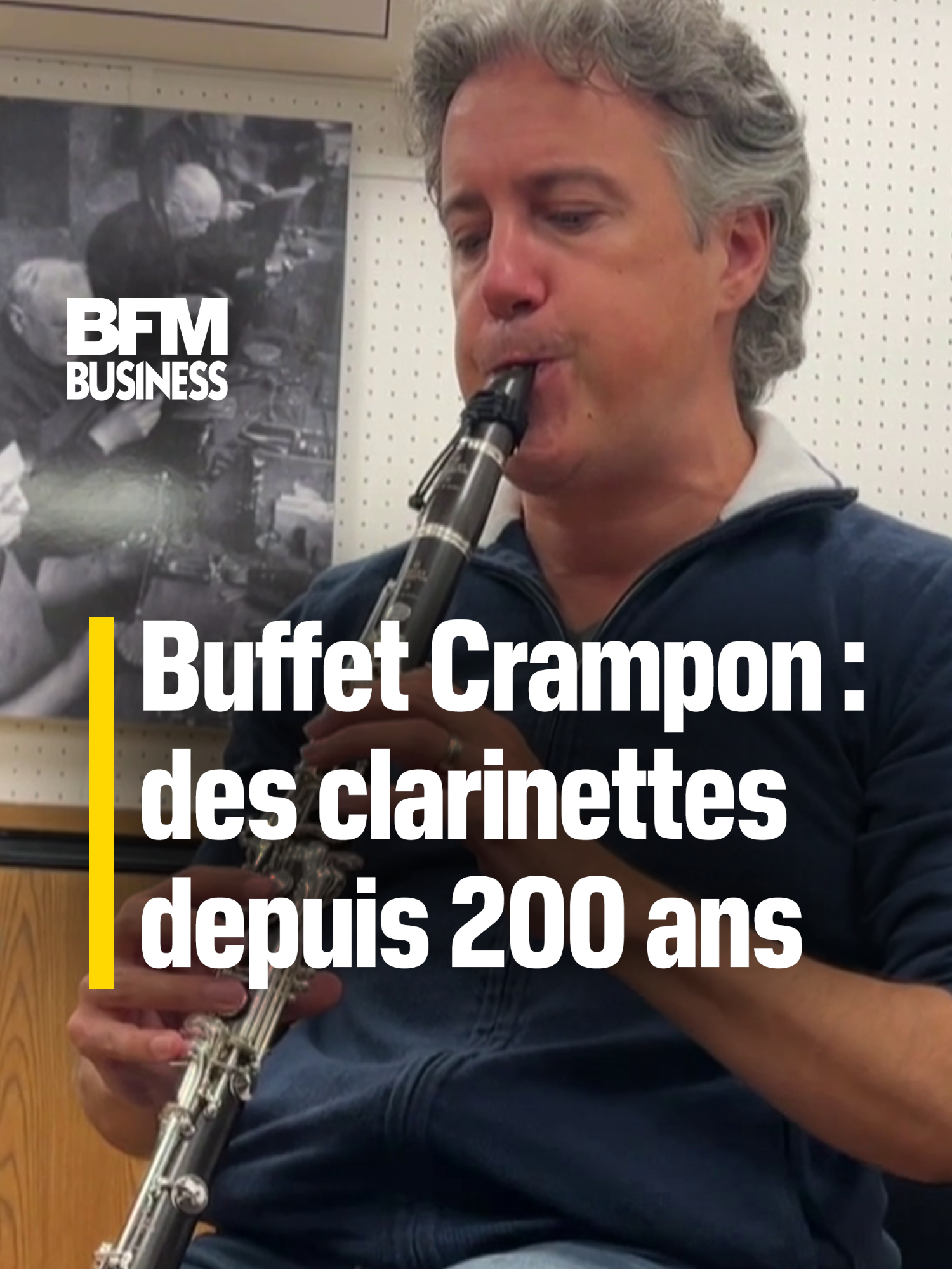 Buffet #Crampon : des #clarinettes depuis 200 ans 🎼 Fondée en 1825, l'entreprise Buffet Crampon fabrique chaque année 20.000 clarinettes pour les musiciens professionnels. Un savoir-faire qui fête son bicentenaire non sans une certaine inquiétude à cause des droits de douane. 🎙️📹 Nathan Cocquempot