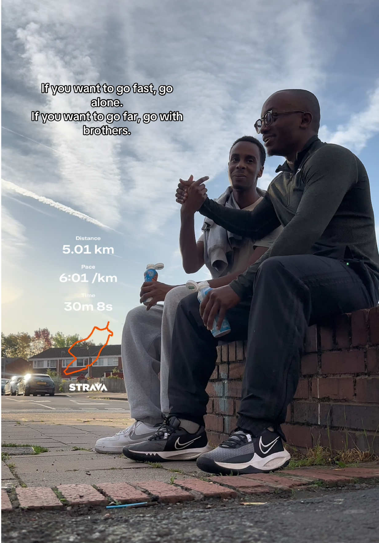 Alhamdulilah hit a 5km run after fajr with one of my brothers. I’ll say it again, if you want to go fast go alone but if you want to far go with the brothers 💪🏾 Alhamdulilah 🙌🏾 #5kmrun #afterfajr #brotherhood #alahmdullilah #fyp